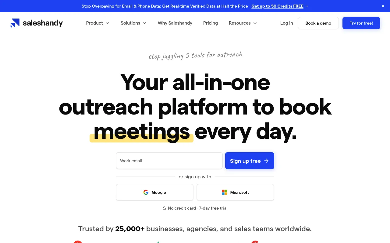 Saleshandy screenshot