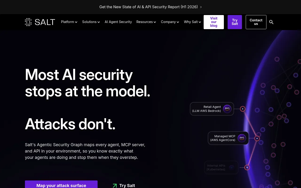 Salt Security screenshot