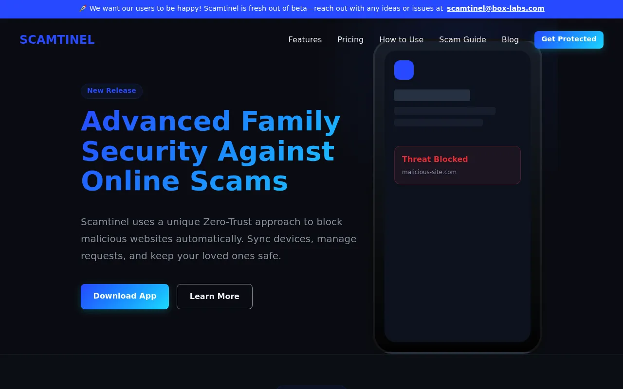 Scamtinel screenshot