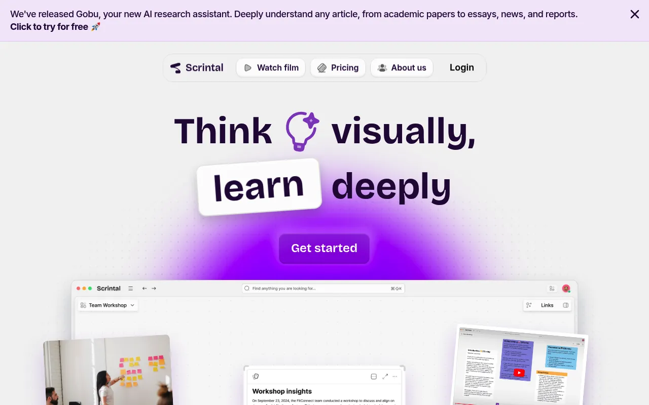 Scrintal screenshot