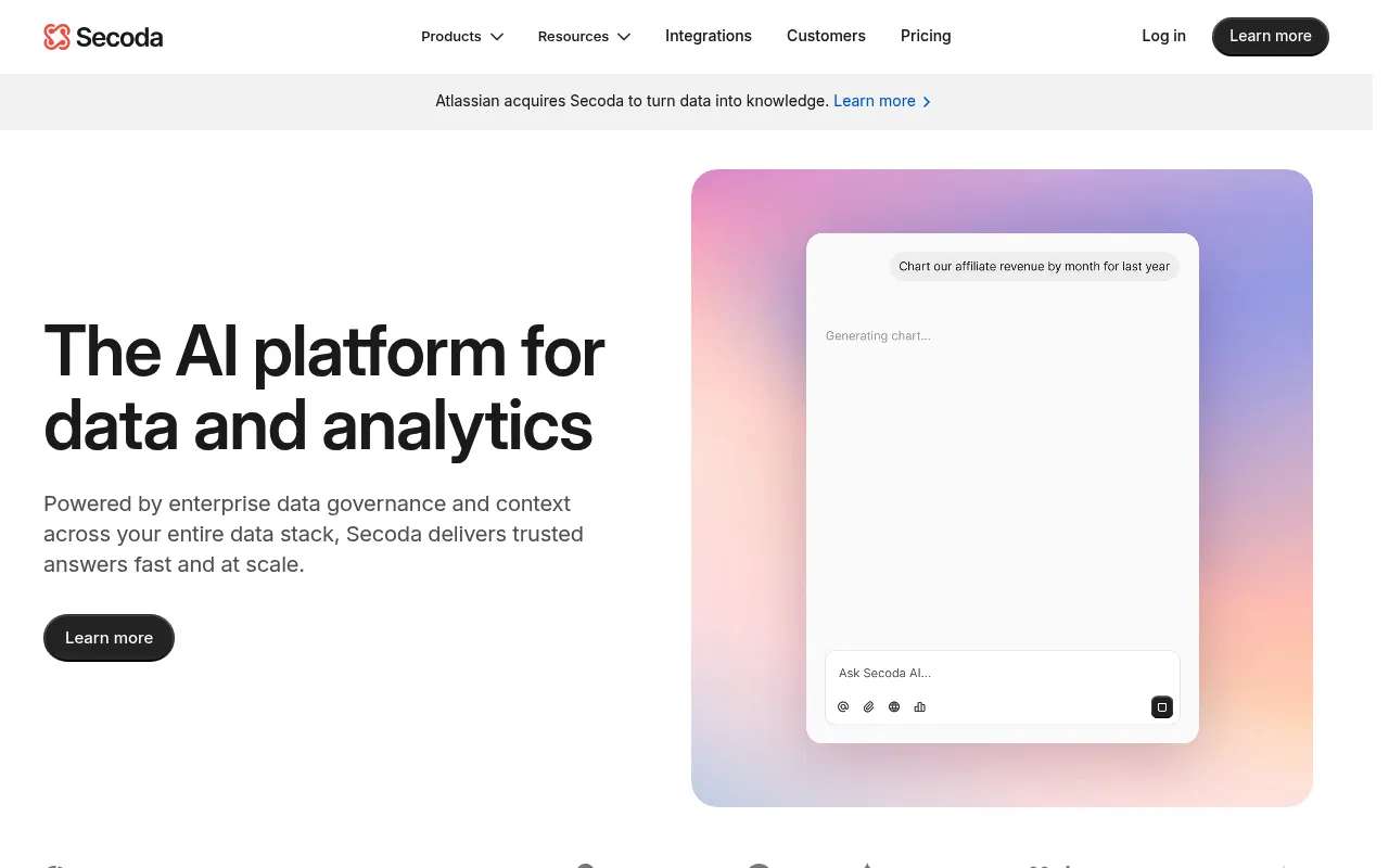 Secoda screenshot