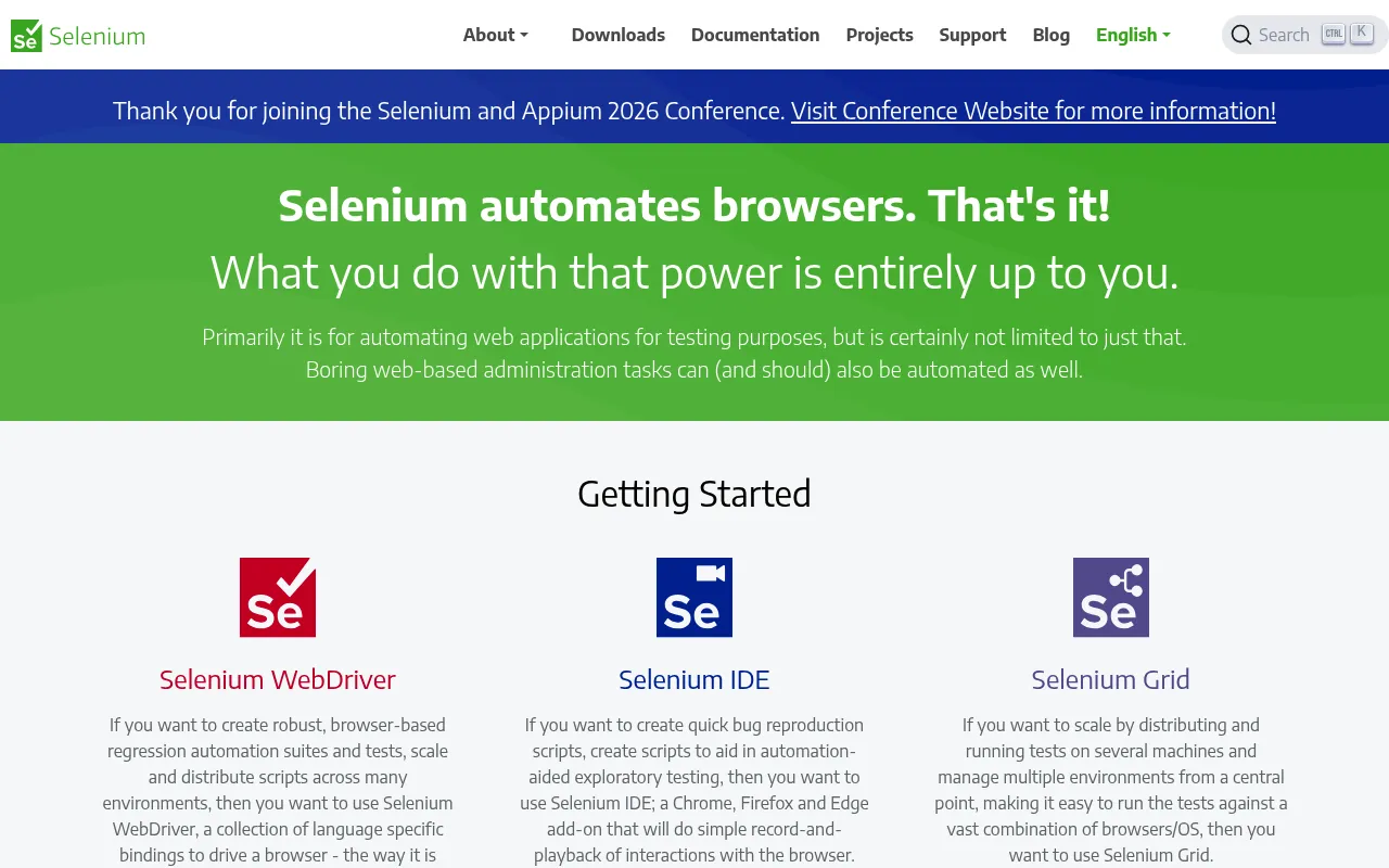 Selenium screenshot