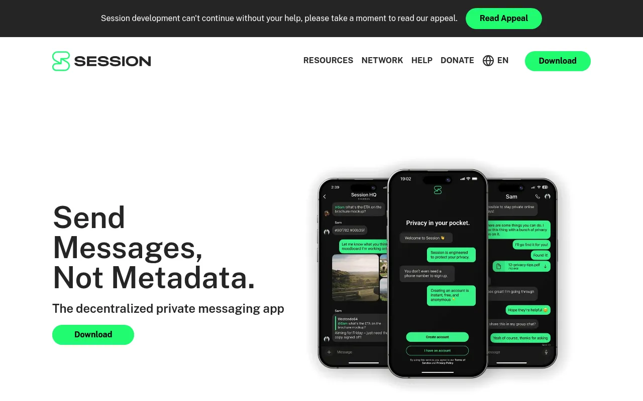 Session screenshot