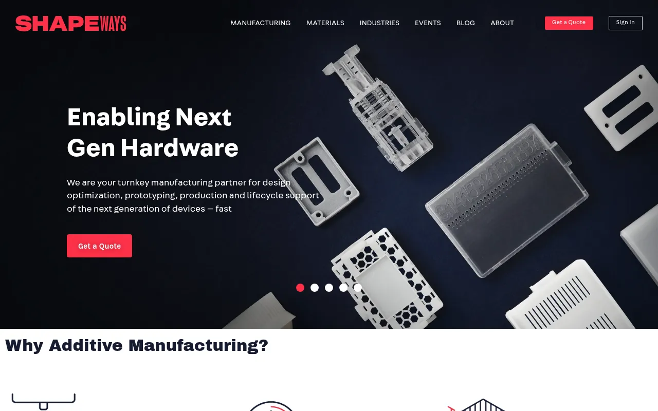 Shapeways screenshot