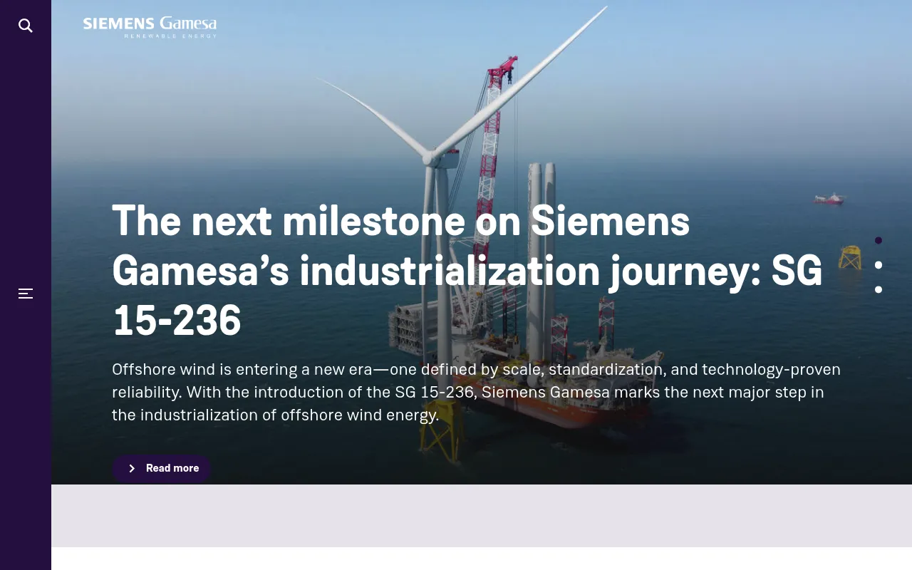 Siemens Gamesa screenshot