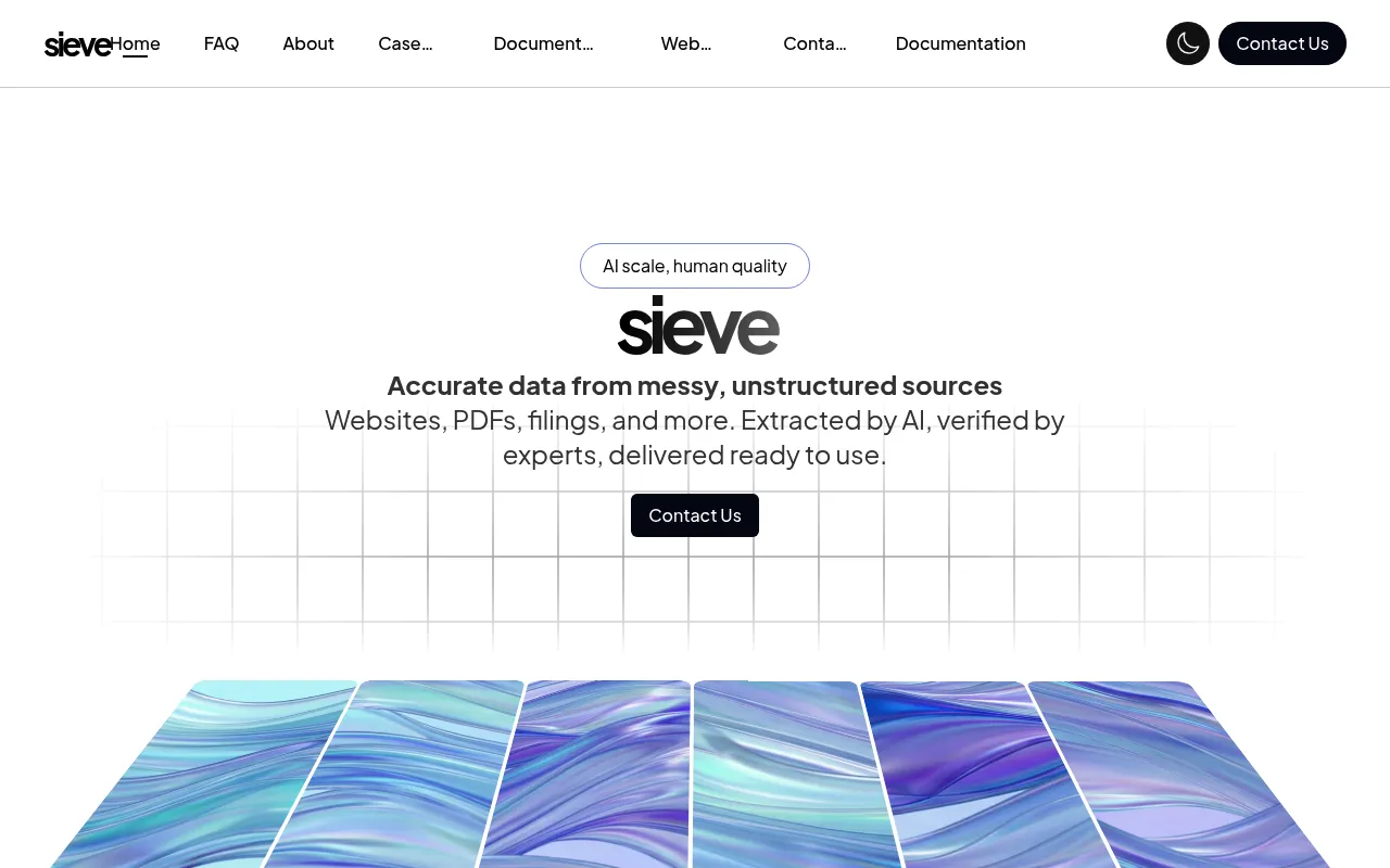 Sieve screenshot