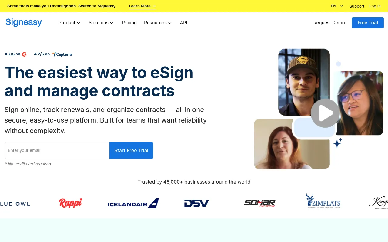 Signeasy screenshot