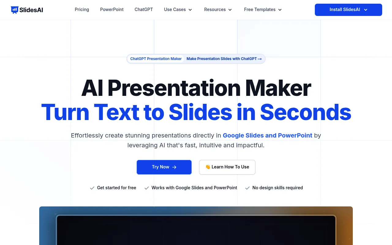 SlidesAI screenshot
