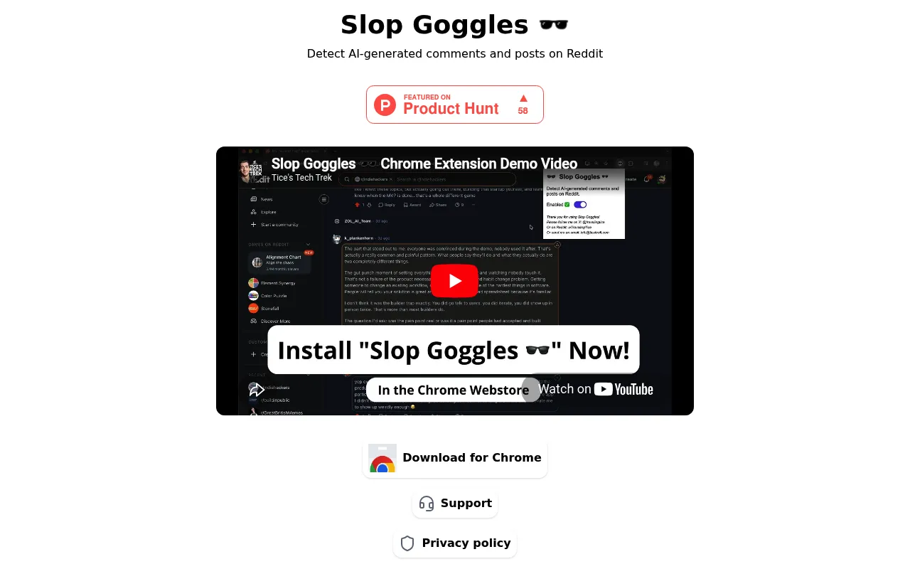 Slop Goggles screenshot