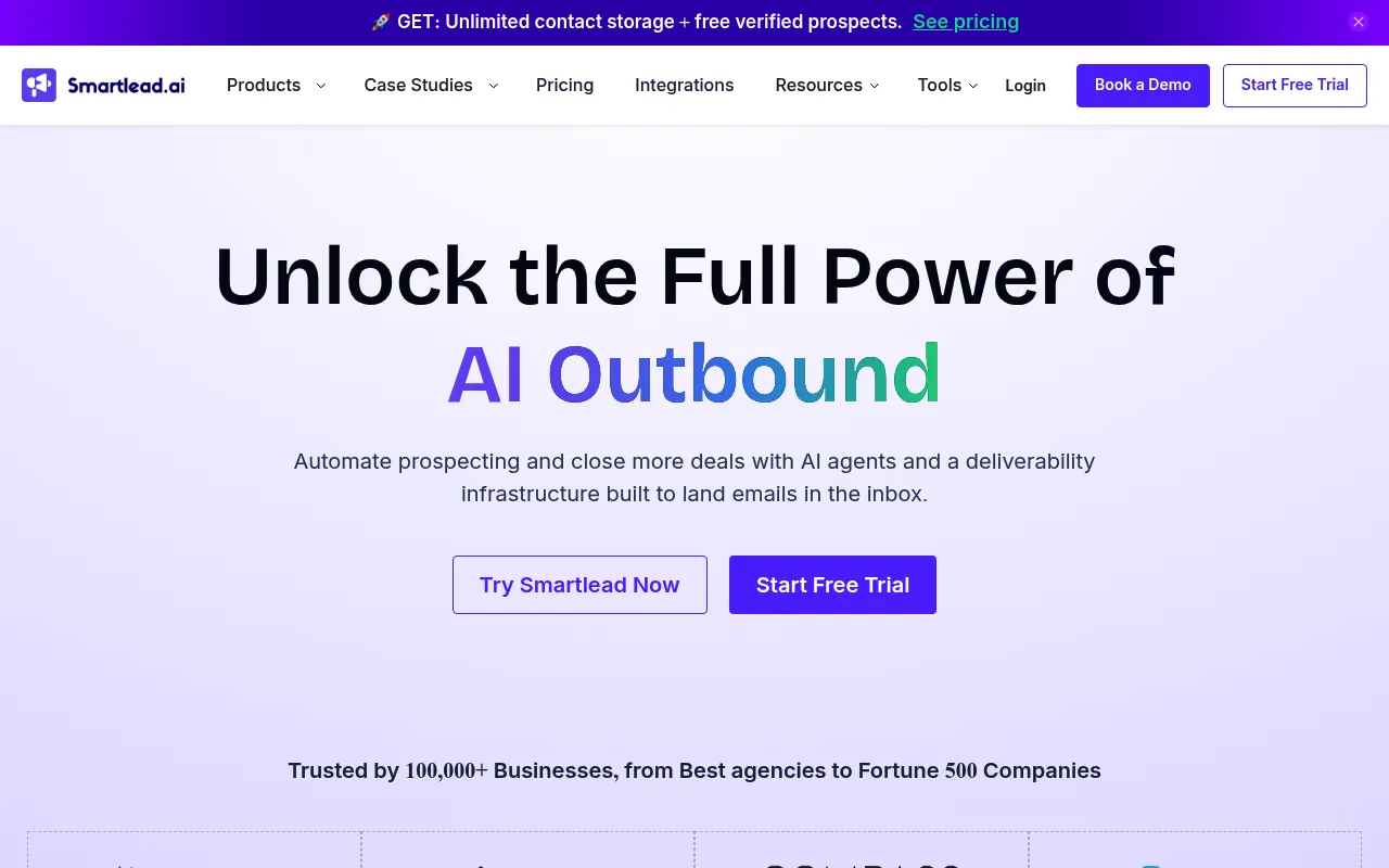 Smartlead screenshot