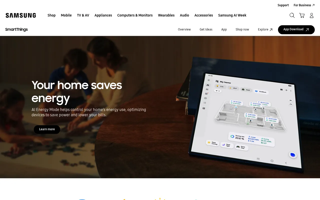 SmartThings screenshot