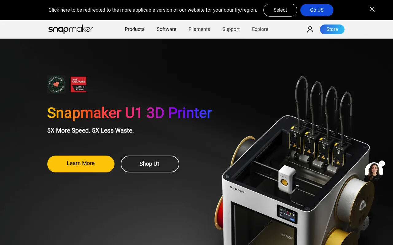 Snapmaker screenshot