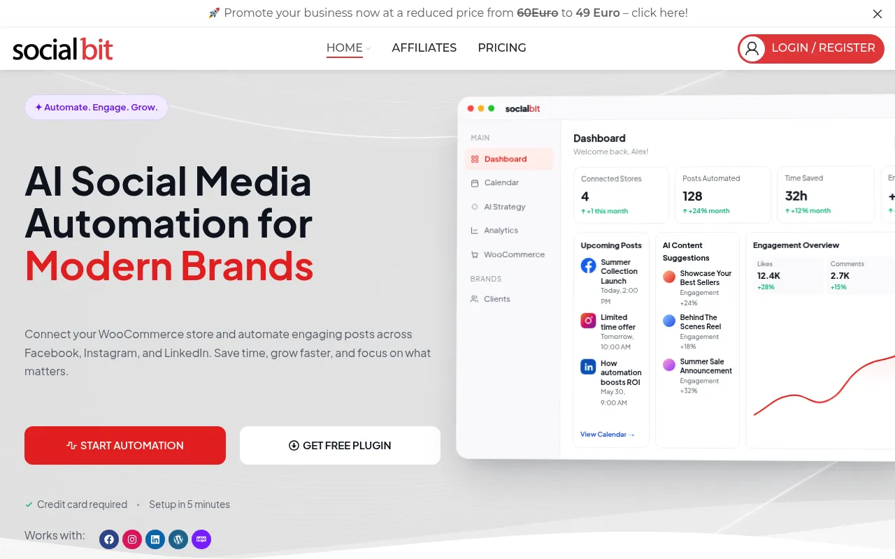 SocialBIT screenshot