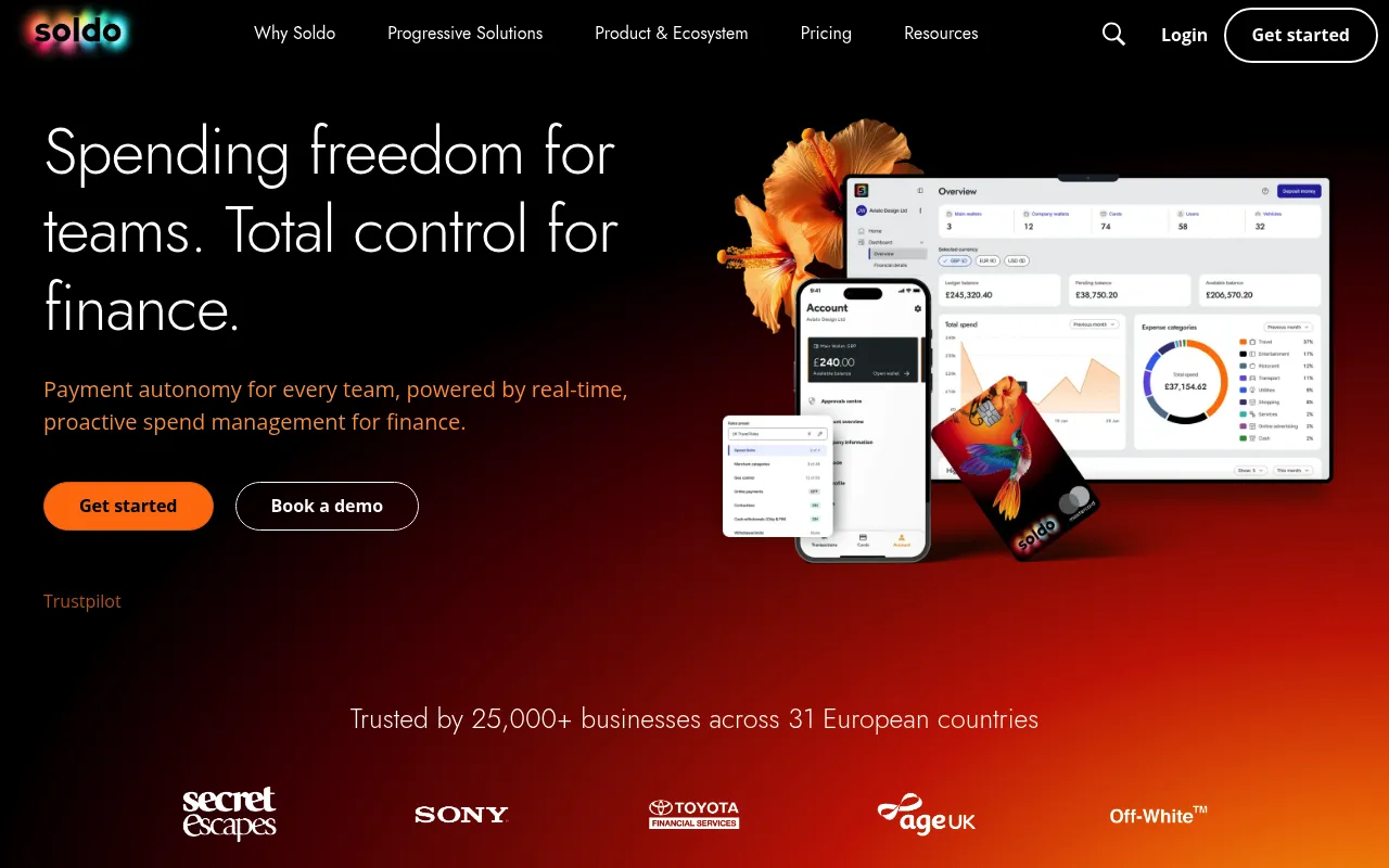 Soldo screenshot