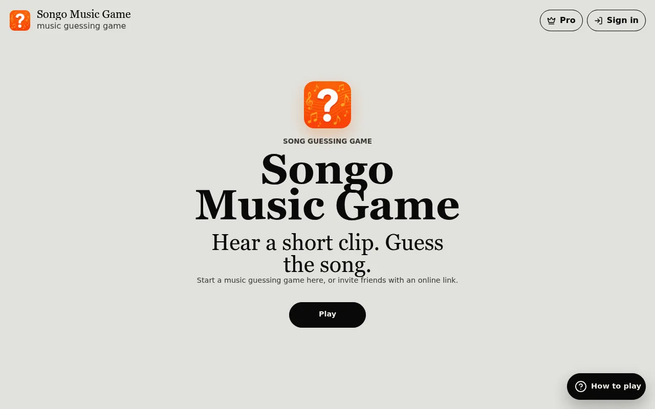 Songo screenshot