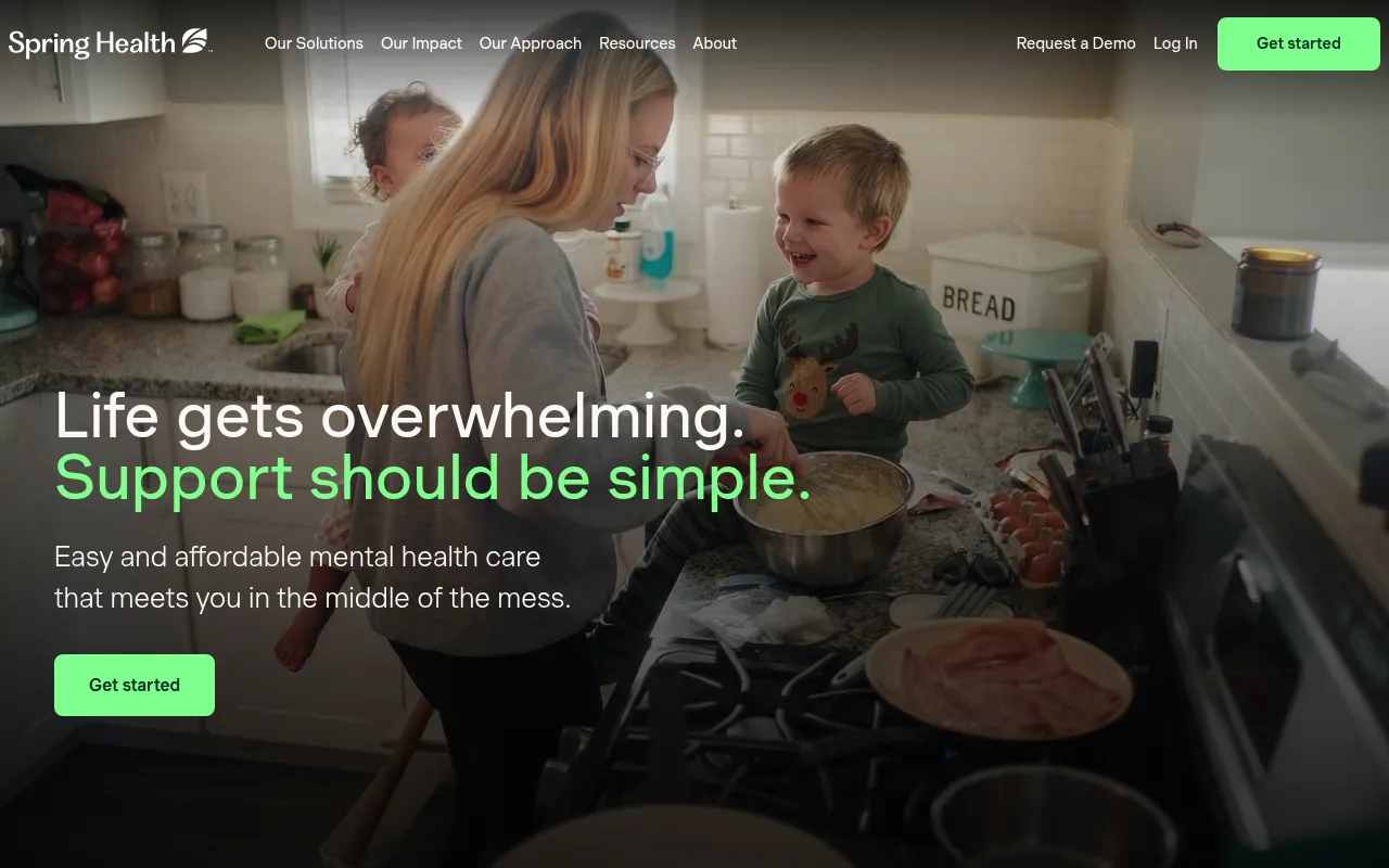 Spring Health screenshot
