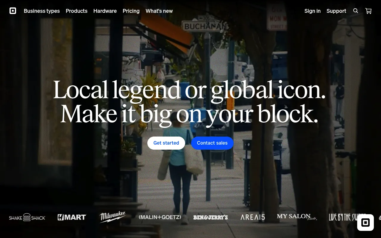 Square screenshot