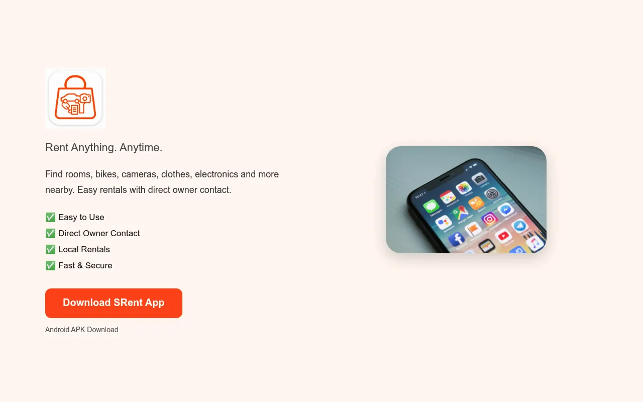 SRent screenshot