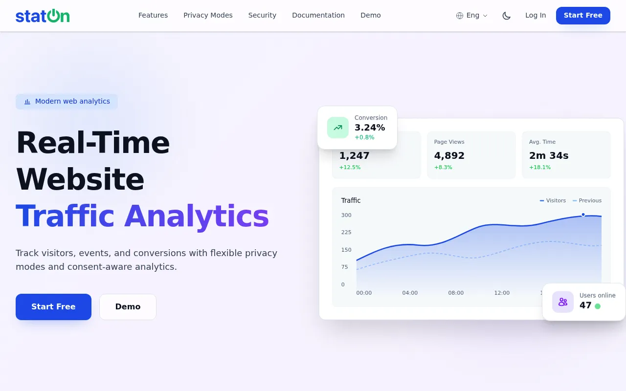 StatOn screenshot