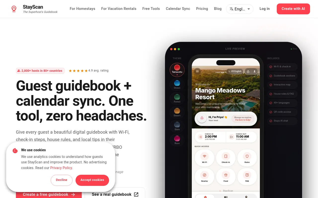 StayScan screenshot