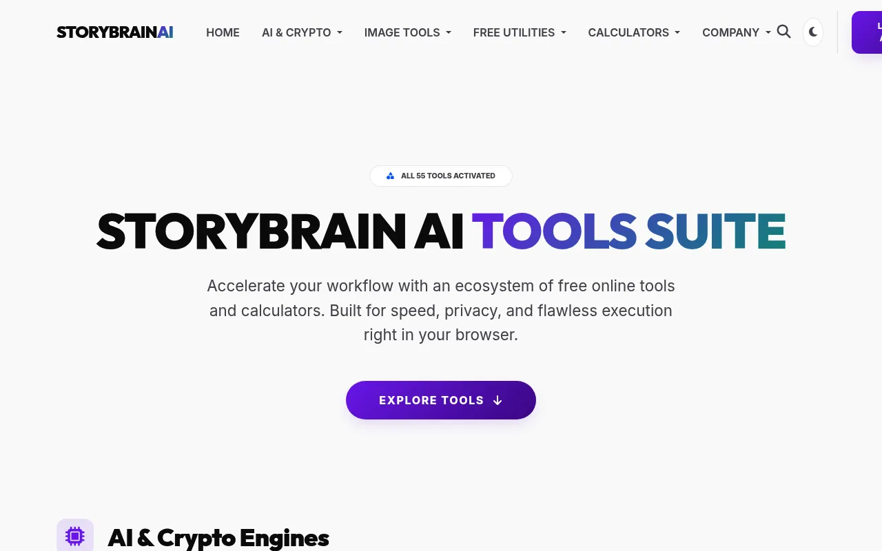 StoryBrain AI screenshot