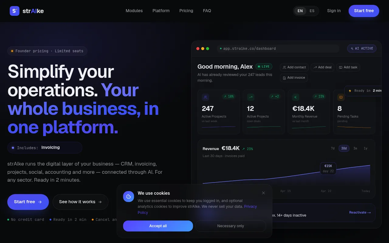 strAIke screenshot