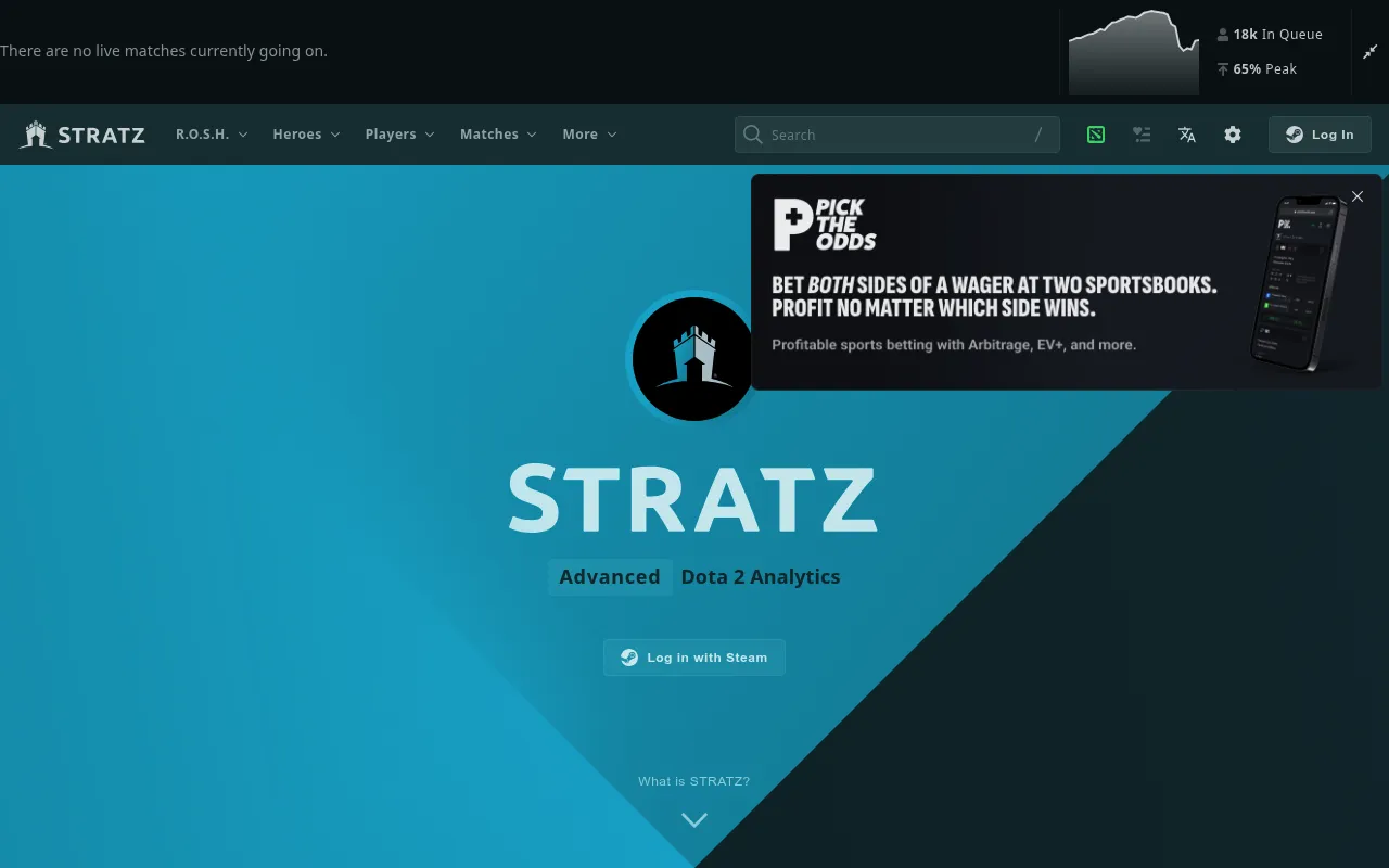 STRATZ screenshot