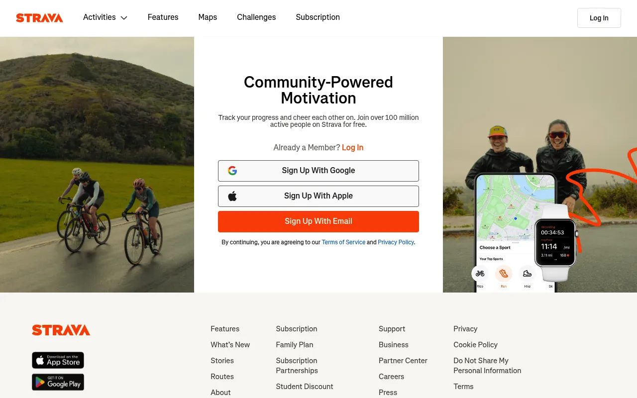 Strava screenshot