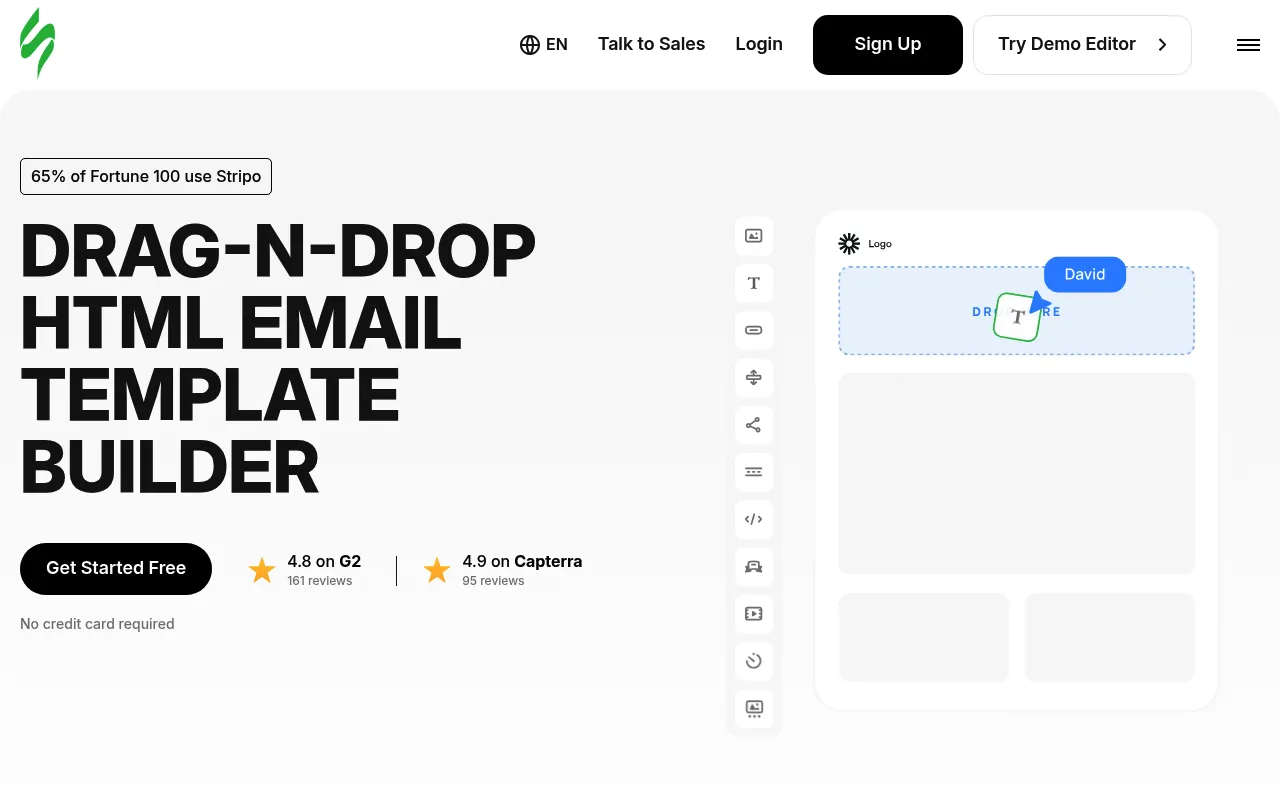Stripo screenshot