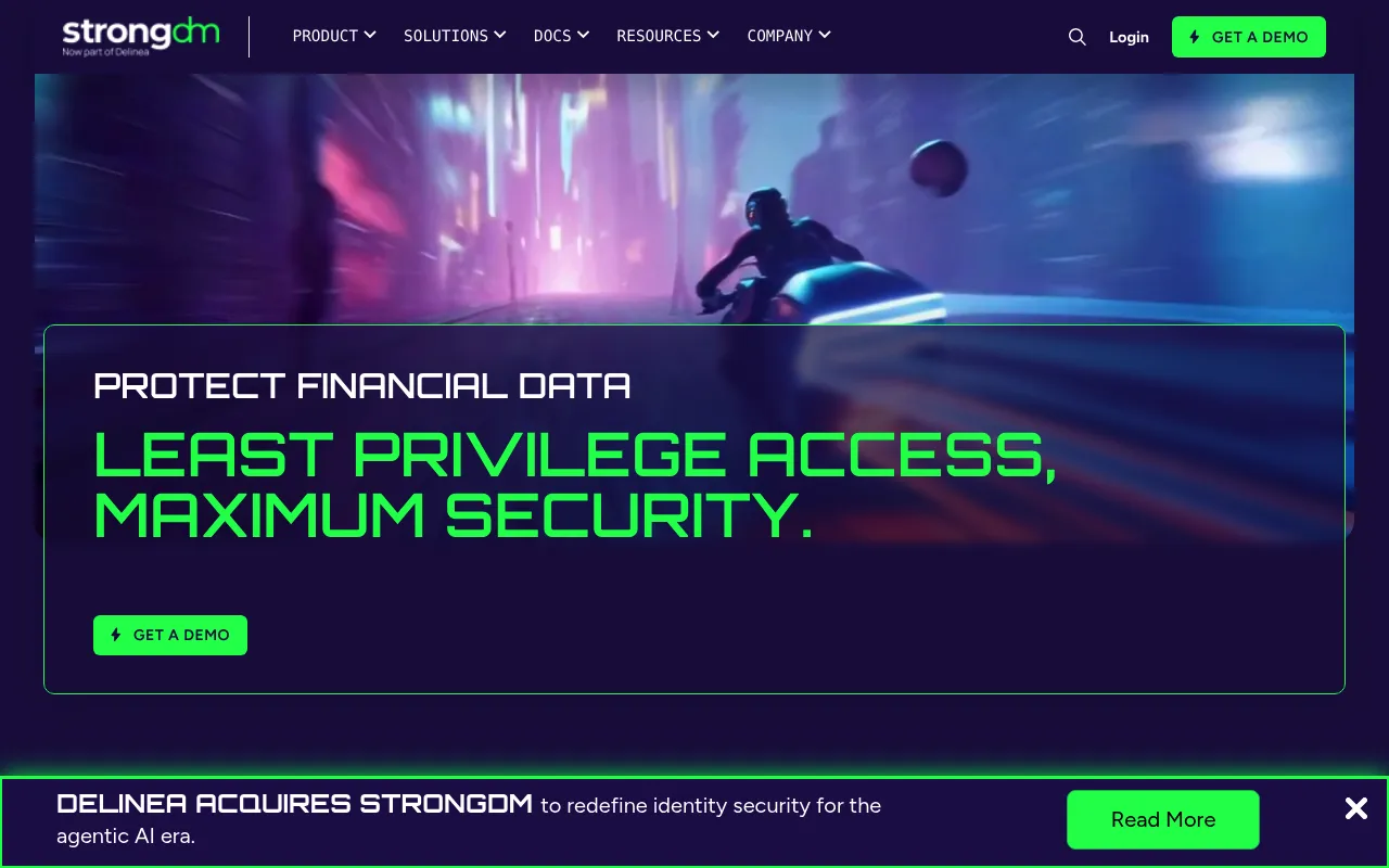 StrongDM screenshot