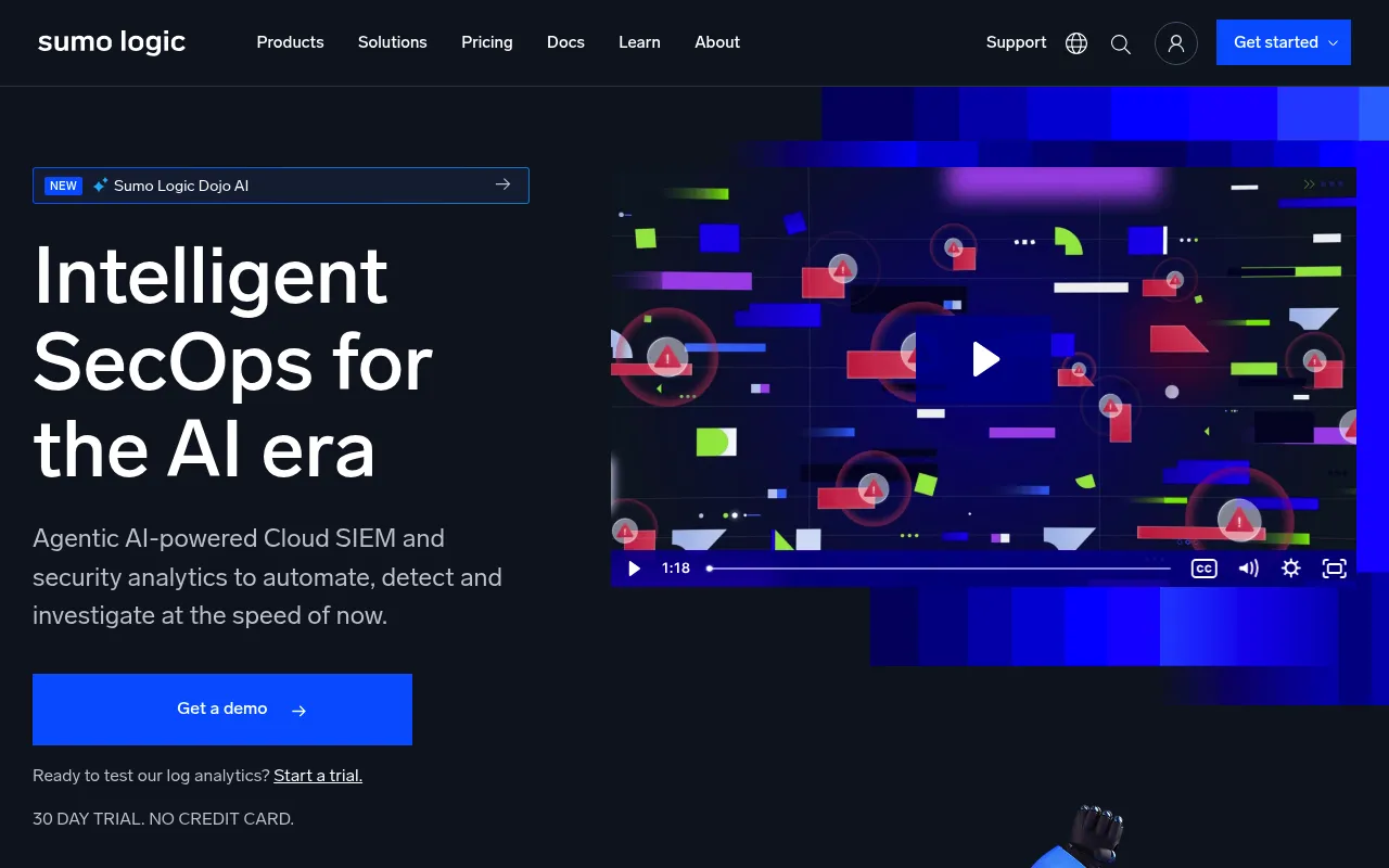 Sumo Logic screenshot