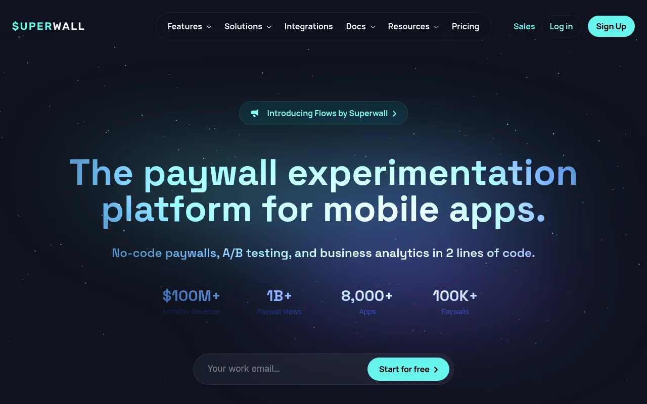 Superwall screenshot