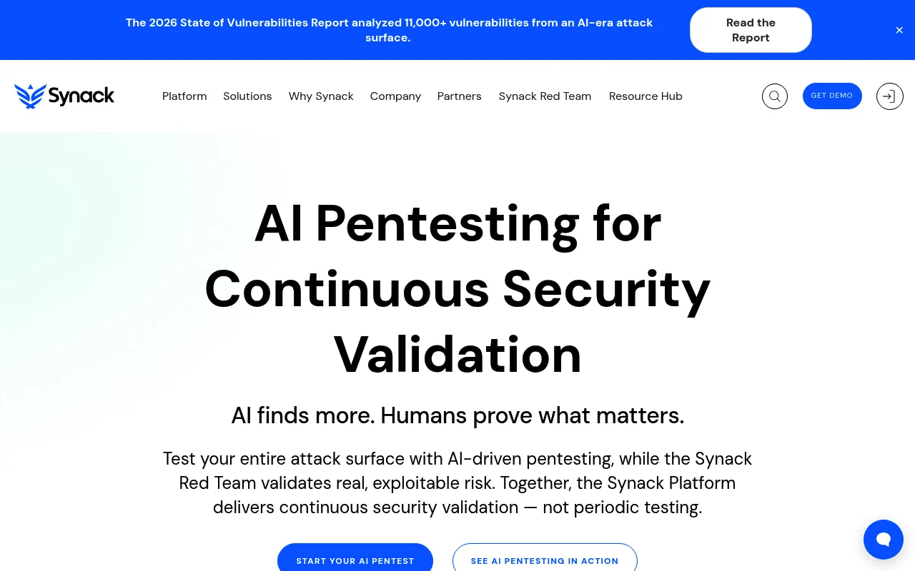 Synack screenshot