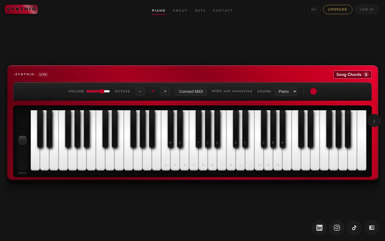 Synthio screenshot