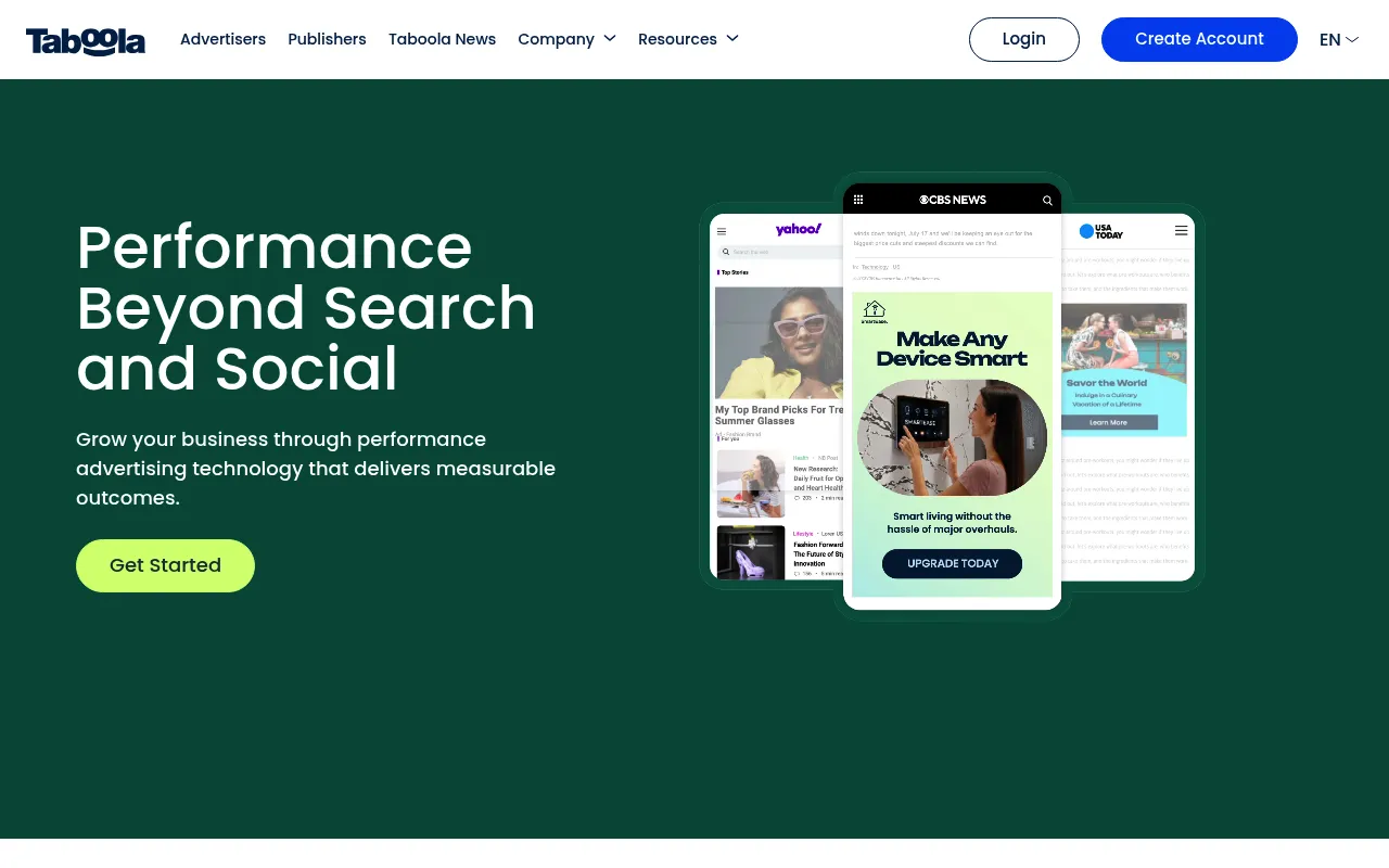 Taboola screenshot
