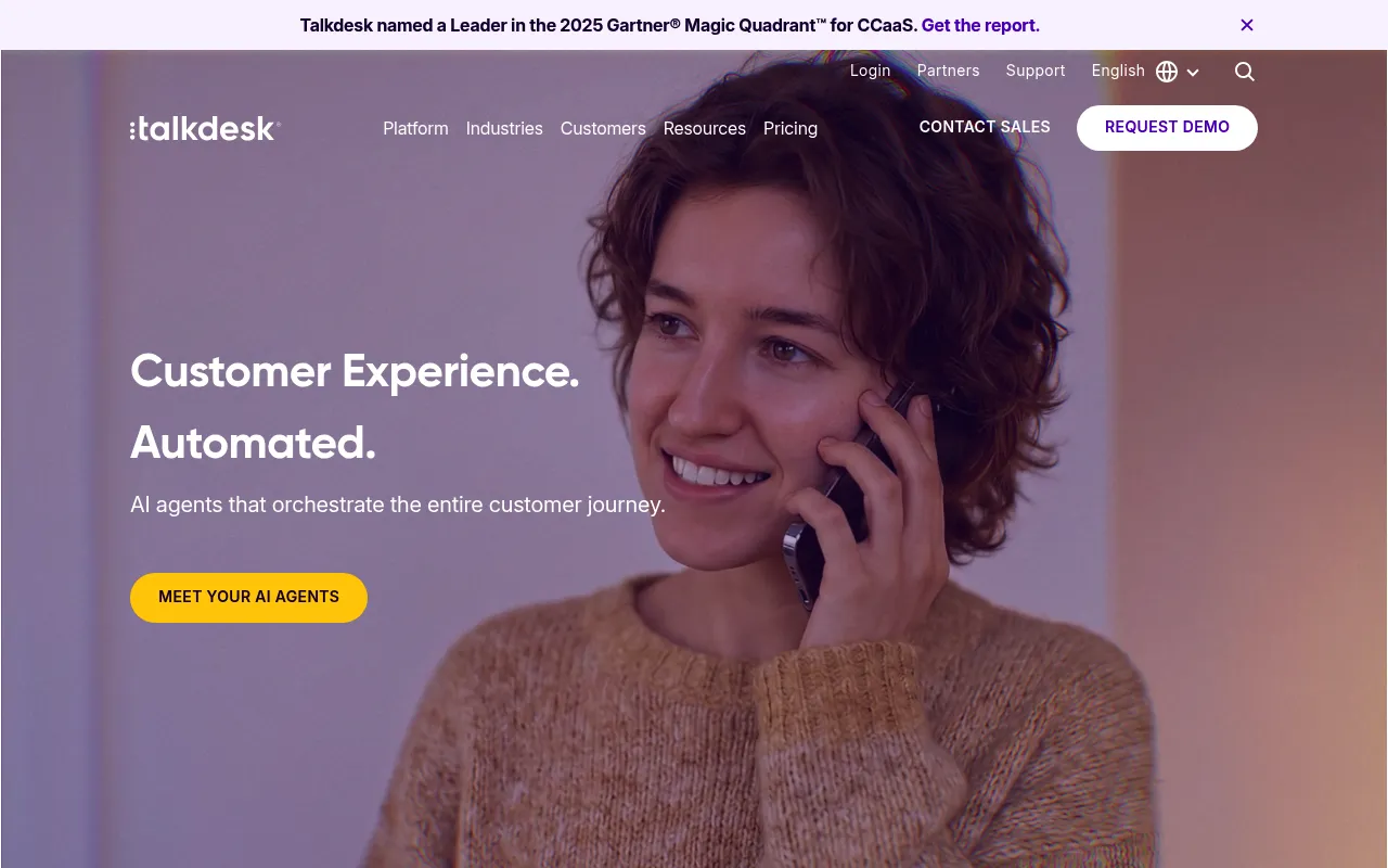 Talkdesk screenshot