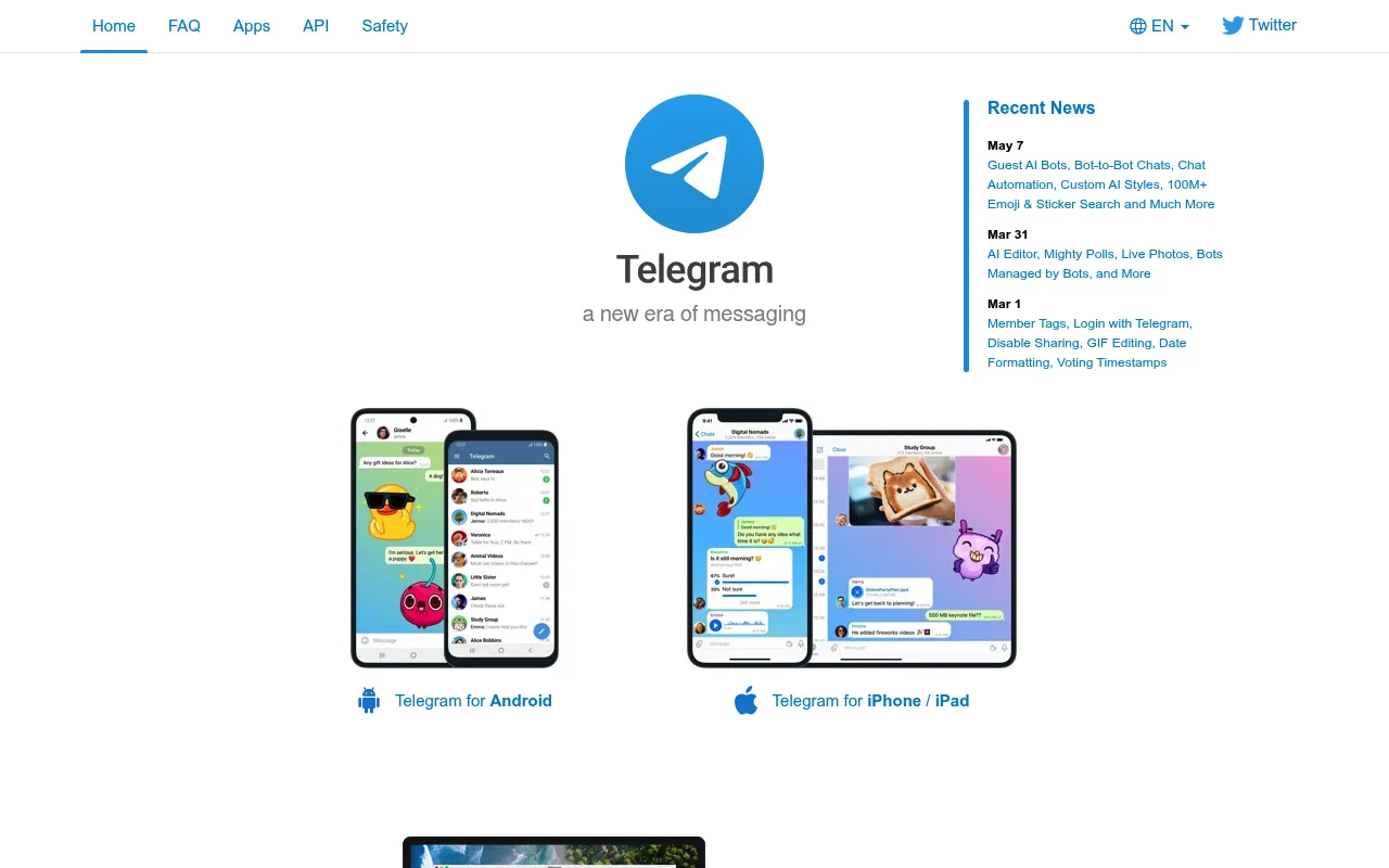 Telegram screenshot