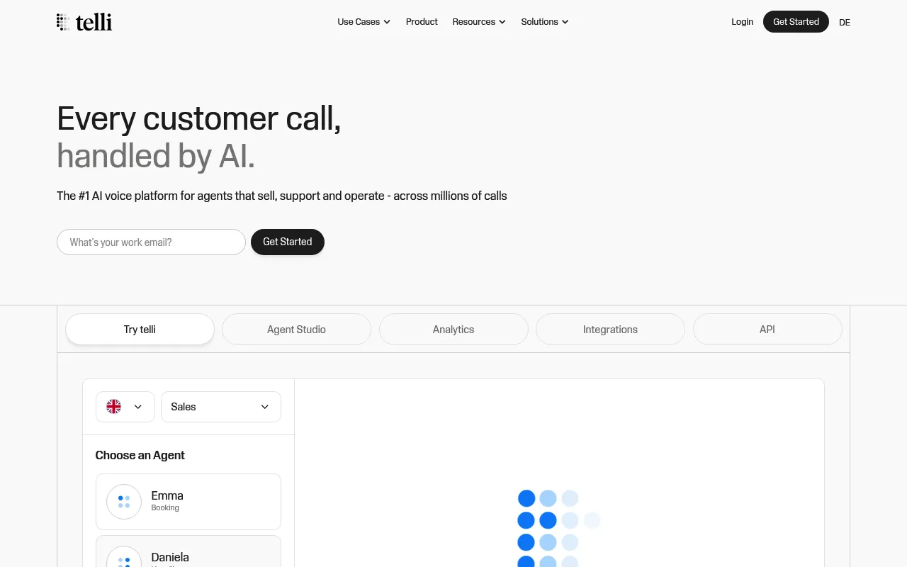 telli screenshot