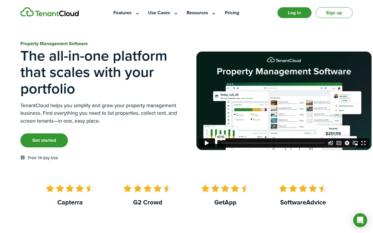 TenantCloud screenshot