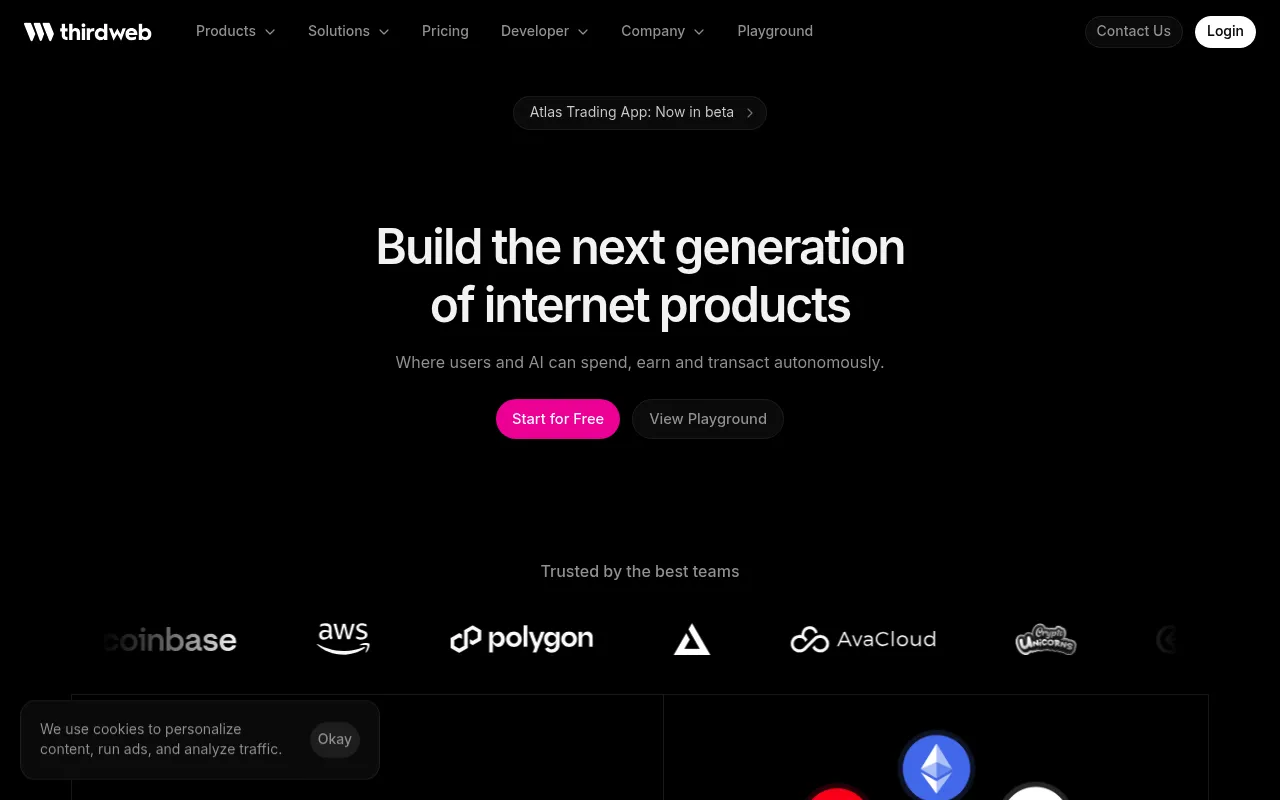 thirdweb screenshot