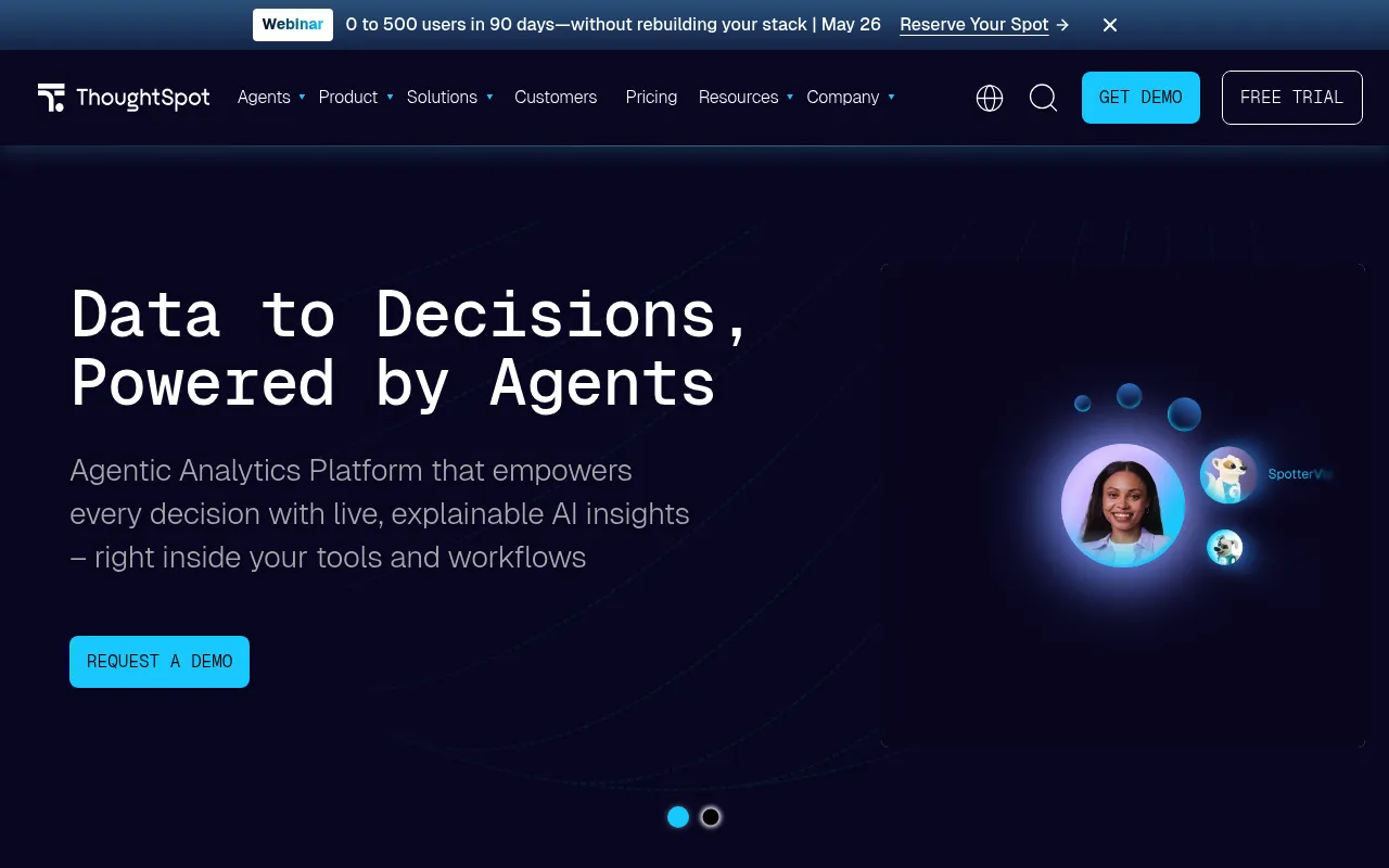 ThoughtSpot screenshot
