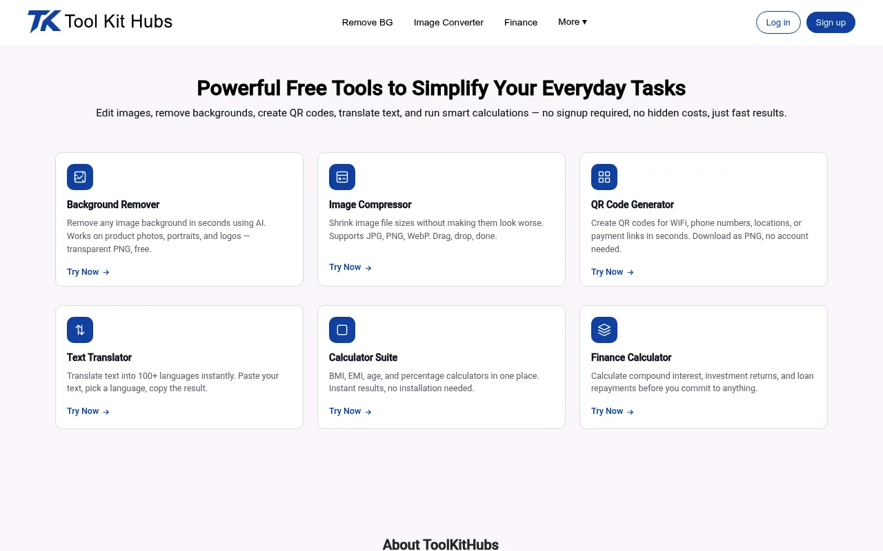 ToolKitHubs screenshot
