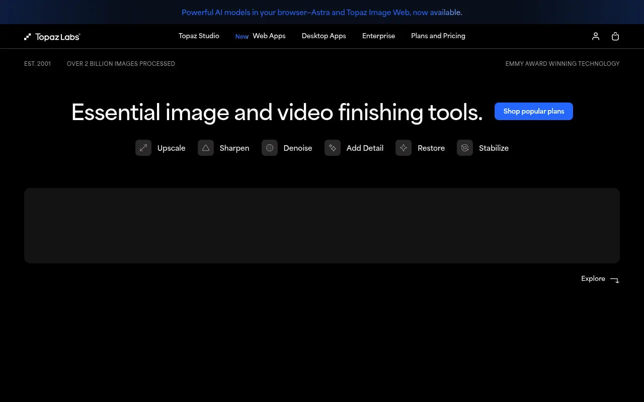 Topaz Labs screenshot