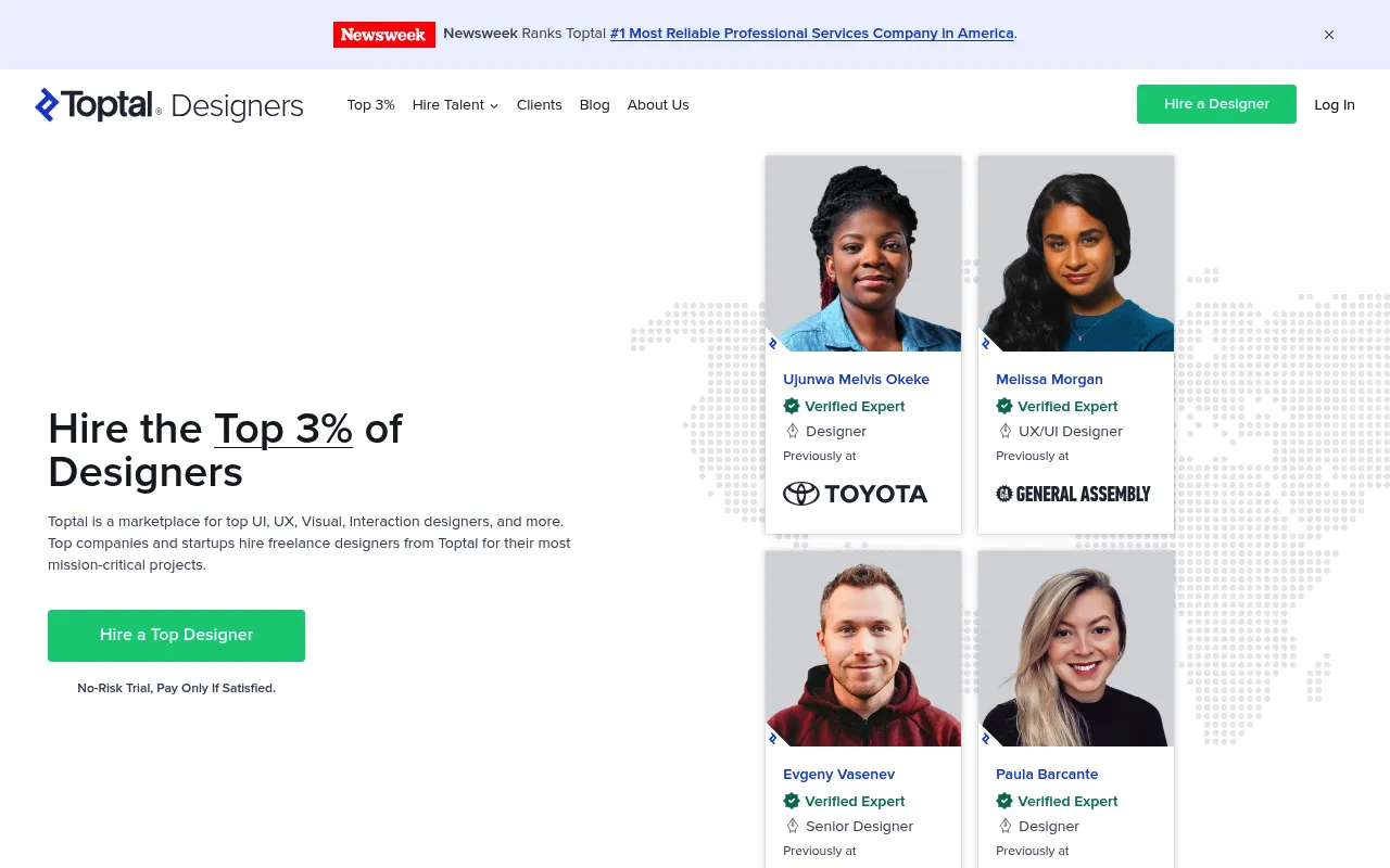 Toptal Designers screenshot