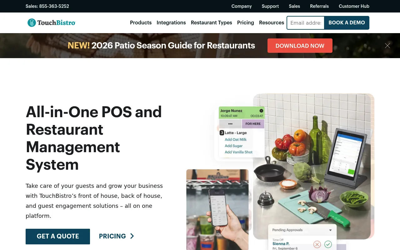TouchBistro screenshot