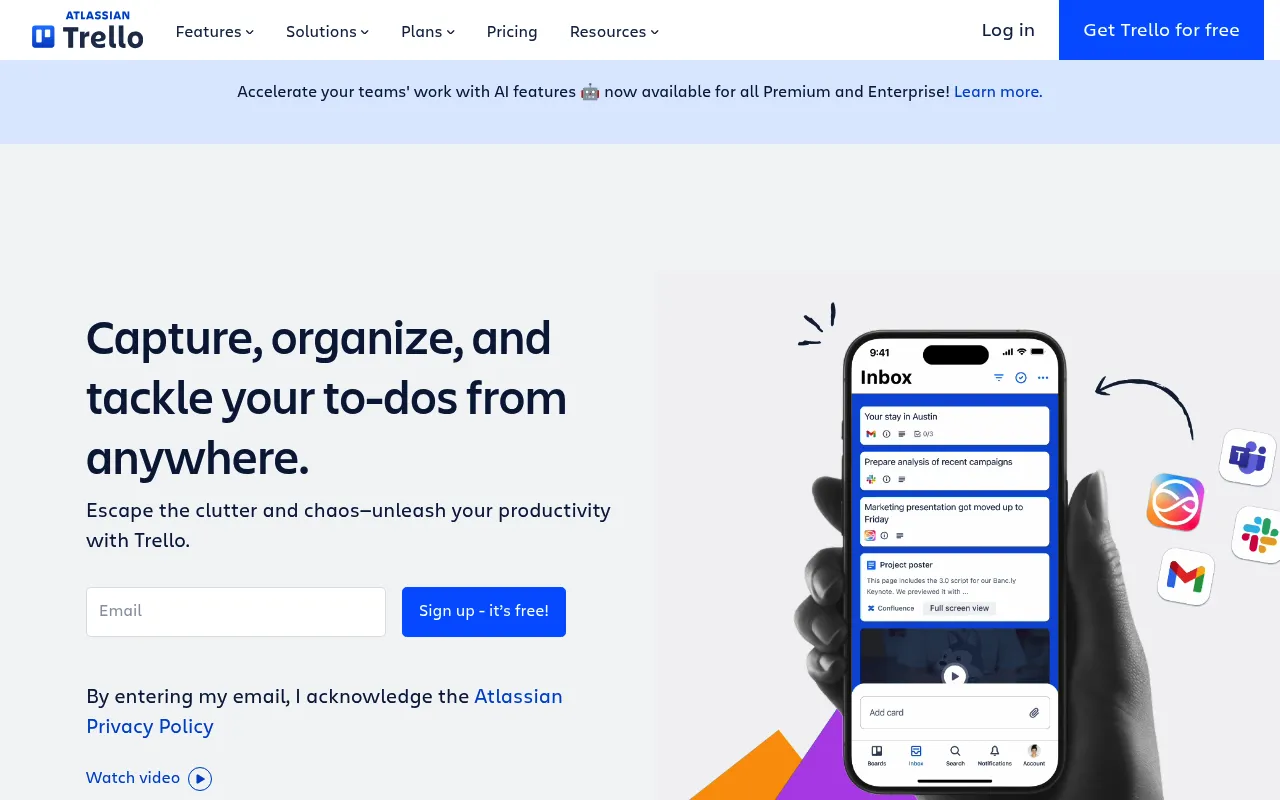 Trello screenshot