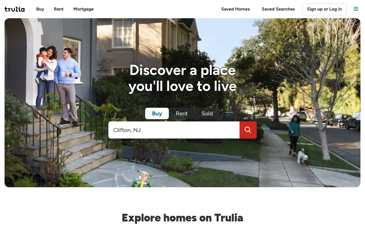 Trulia screenshot