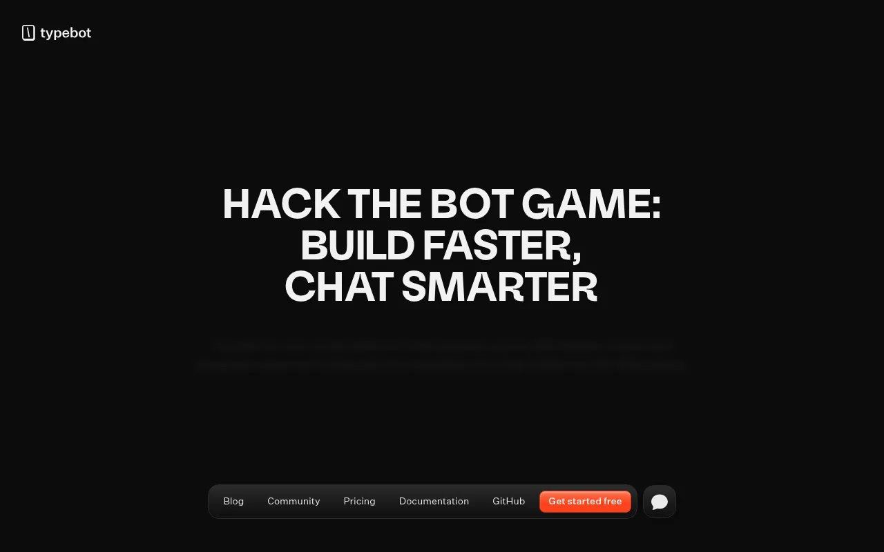 Typebot screenshot