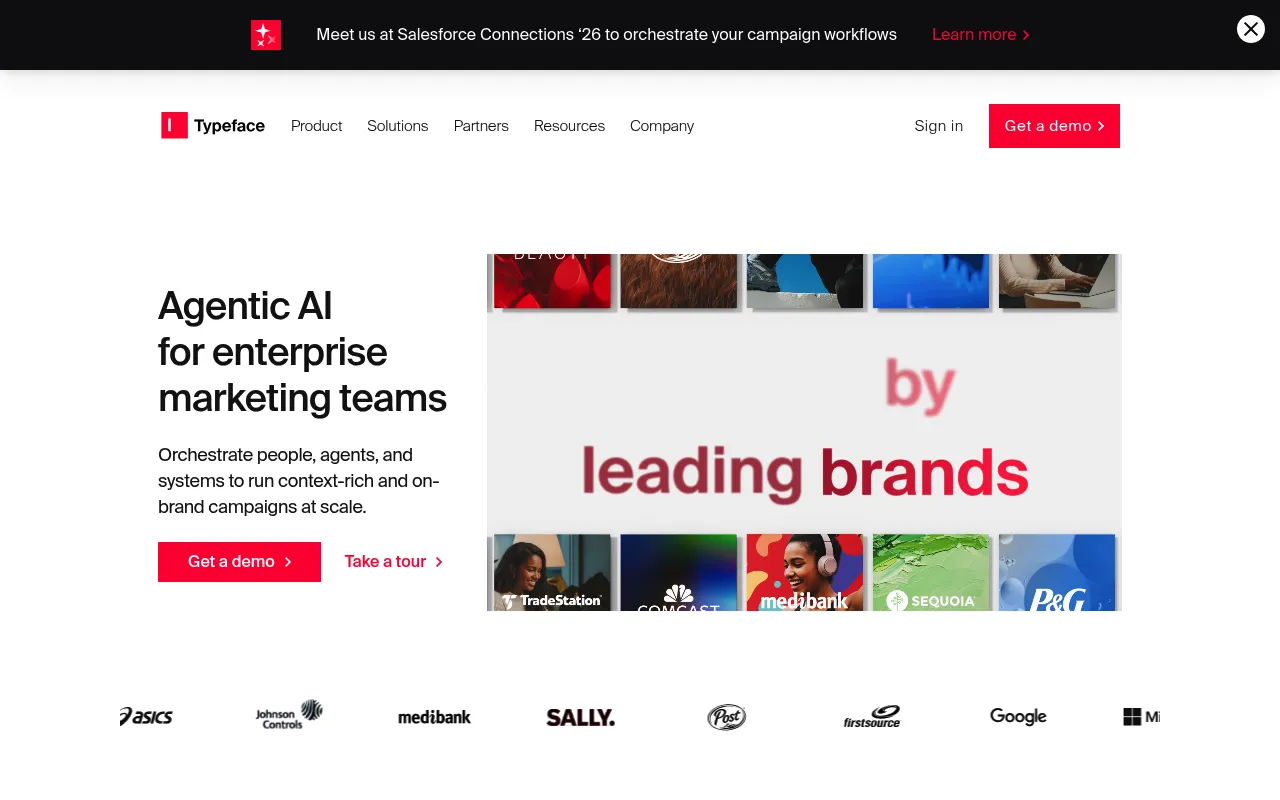 Typeface screenshot
