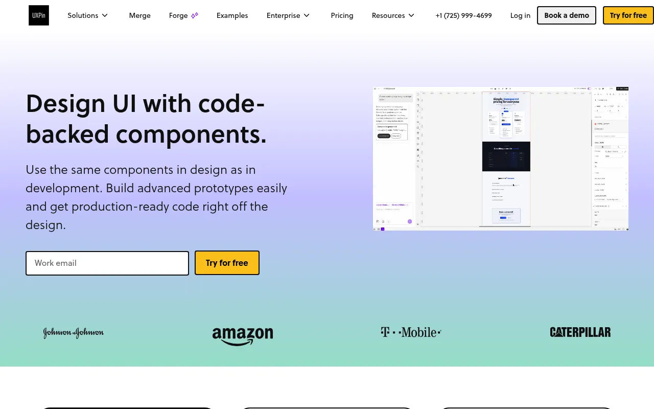 UXPin screenshot